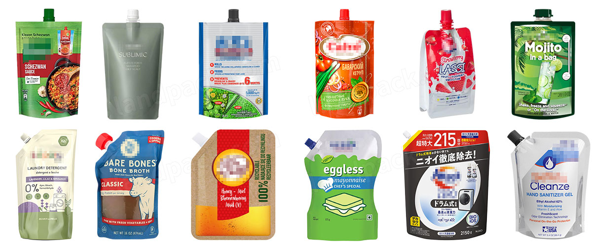 Automatic Spout Inserting Machine | Juice Ketchup Spout Sealing Machine