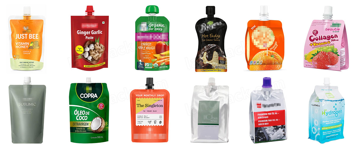 Automatic Spout Inserting Machine | Juice Ketchup Paste Spout Sealing Machine