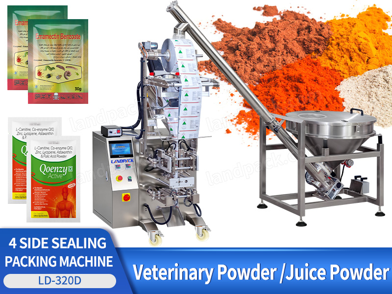 Automatic Talcum&nbsp;Powder Filling Machine Four Side Sealing Packing Machine
