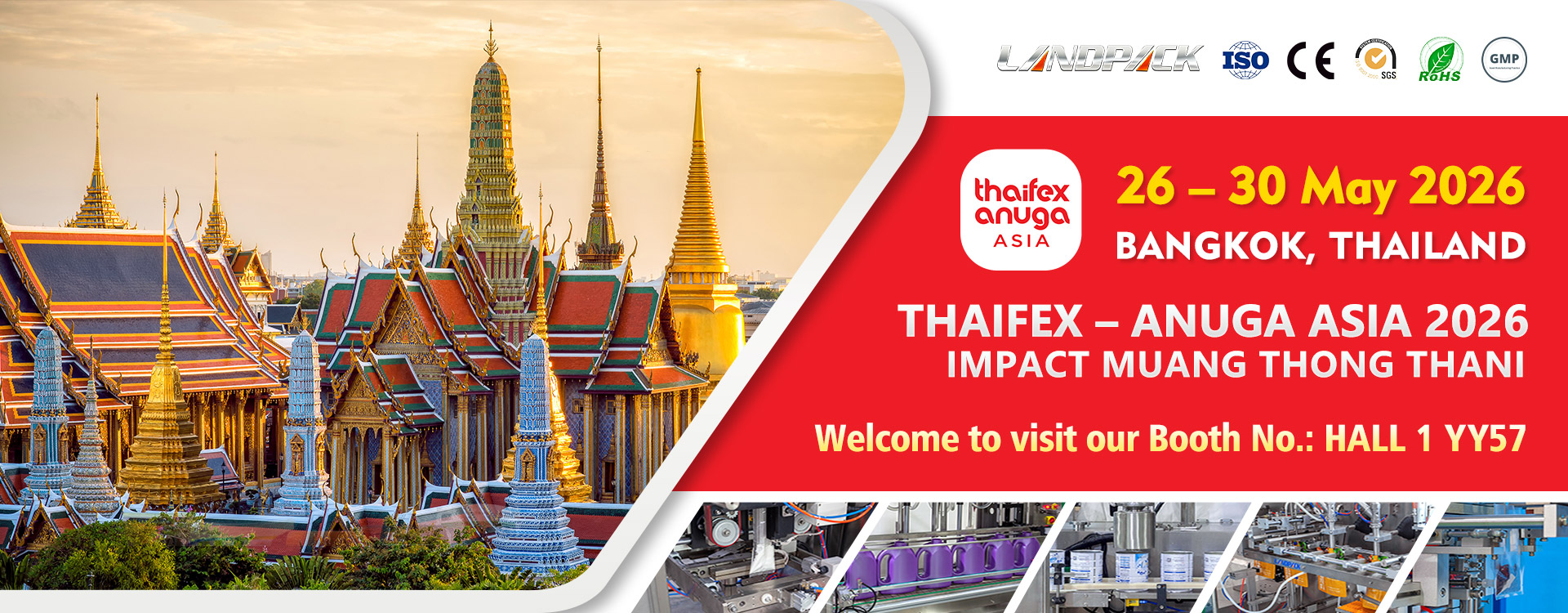 Landpack Heads to Bangkok for THAIFEX 2026