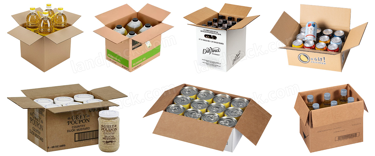 Automatic Case Packing Robot Dropping Type Case Packer for Cans or Bottles