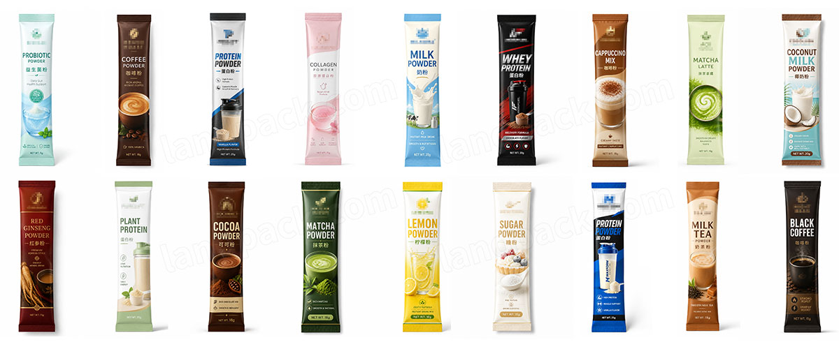 Tea Powder Packing Machines Matcha Powder Stick Sachet Packaging Machine