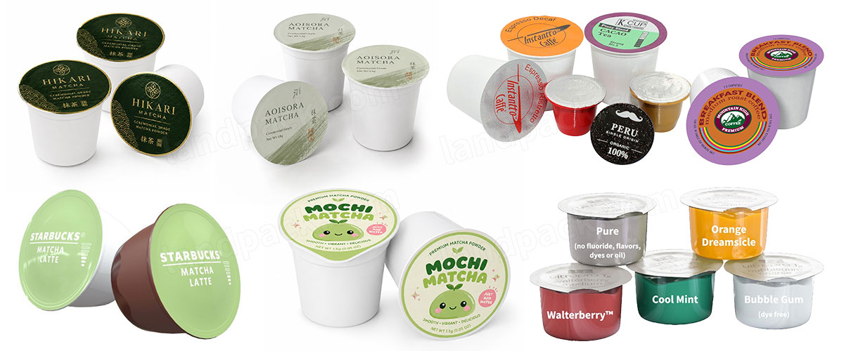 Automatic Tea Powder Packing Machine Matcha Powder Capsules Filling Sealing Machine