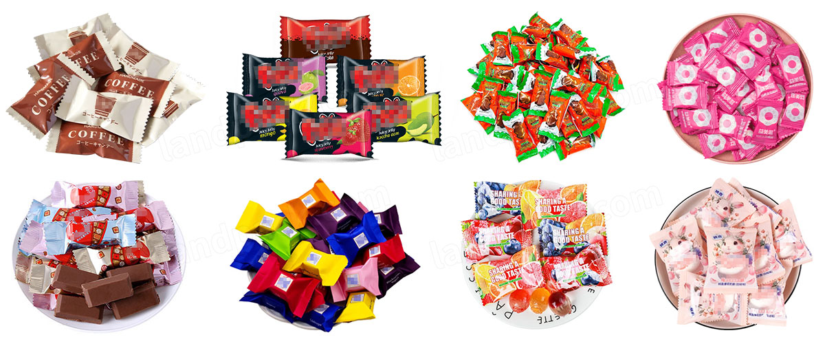 automatic candy wrapping machine