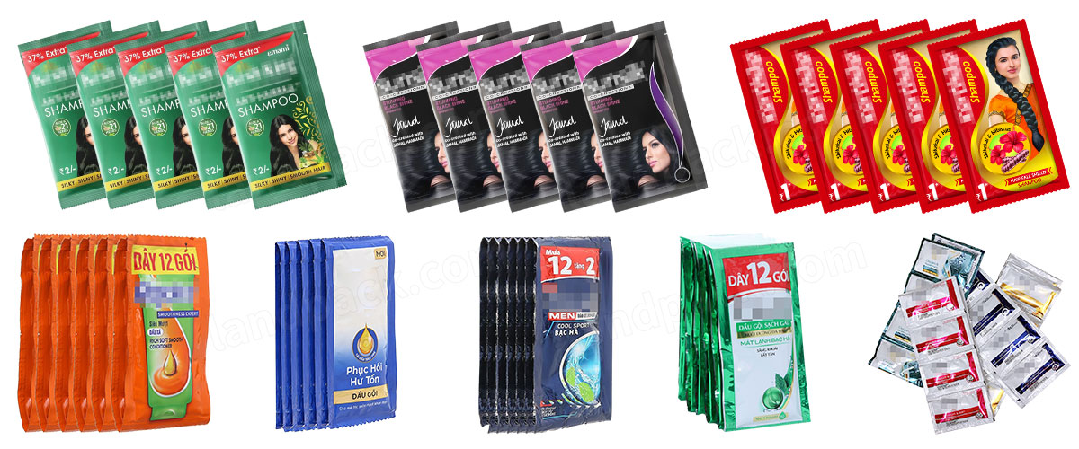 Automatic Shampoo Packing Machine Liquid Multi Lane Sachet Filling and Sealing Machine