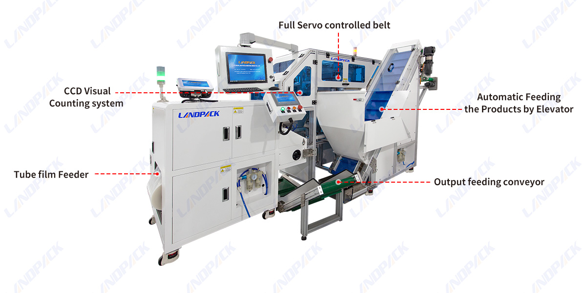 High Speed Hardware Counting Packing Machine with Coding System Fastener Packaging Machine