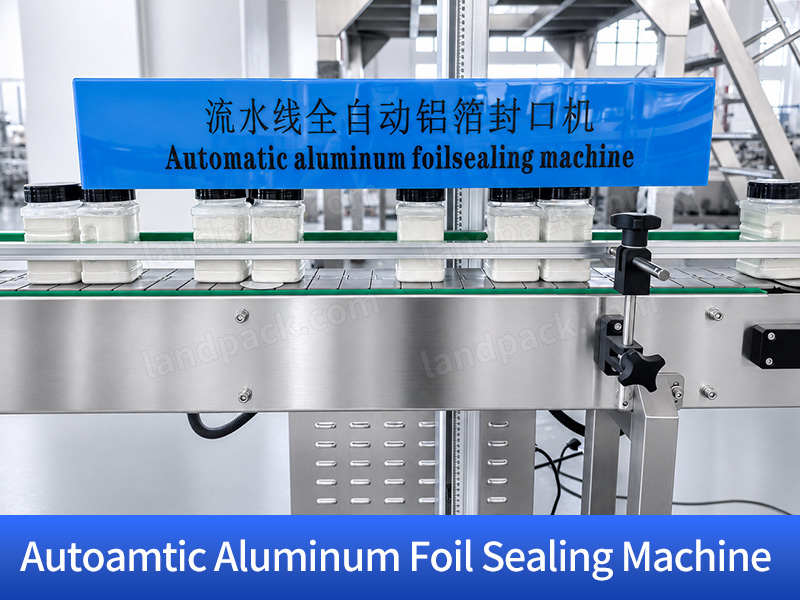 Automatic Spice Filling Machine Powder Bottle Filling Capping Sealing and Labeling Line