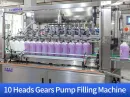 10 Heads Gears Pump Filling Machine
