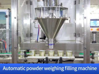 Automatic powder weighing filling machine