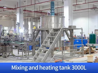 mixing and heating tank