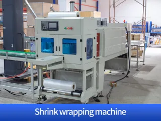 shrink wrapping machine