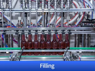 automatic liquid filling and sealing machine