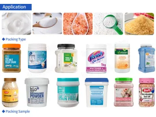 dishwashing powder filling machine