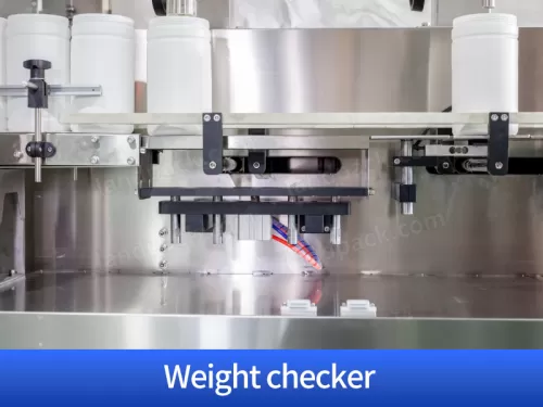 powder filling machine bottle