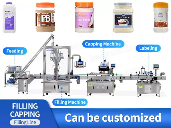 powder filling line