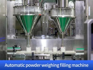 Automatic powder weighing filling machine
