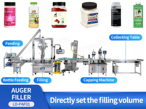 powder filling production line