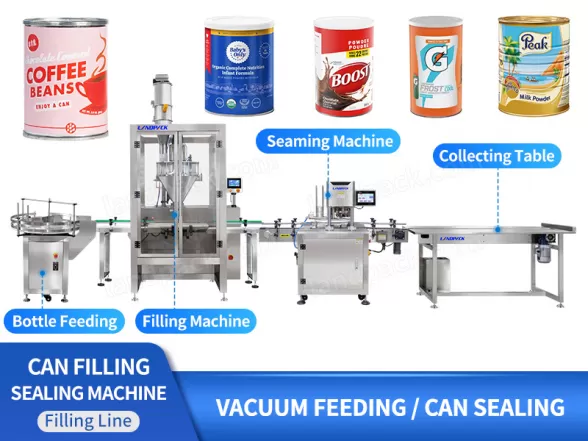 tin can sealing machine