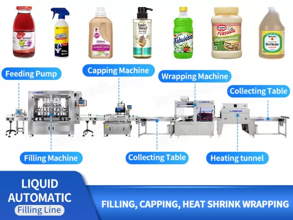 liquid bottle filling machine