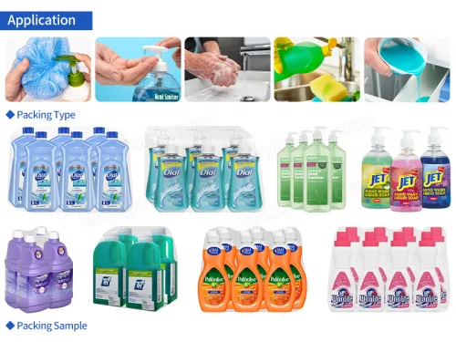sanitizer filling machine