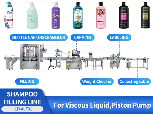 shampoo filling machine