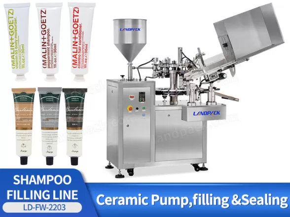 aluminium tube filling machine