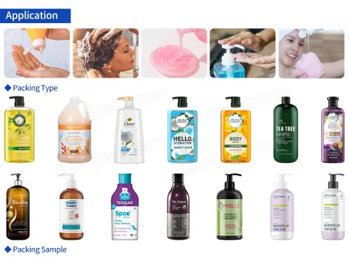 shampoo bottle filling machine