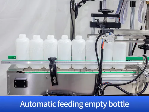 automatic feeding empty bottle
