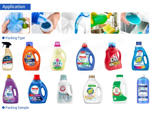 detergent filling machine