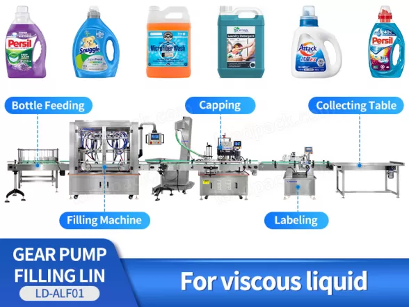 detergent filling machine