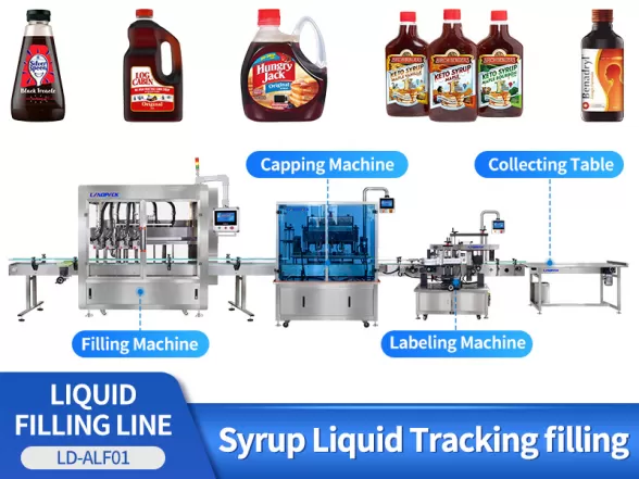 syrup filling machine