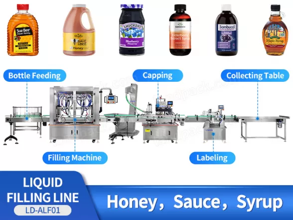 syrup filling machine