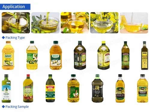 olive oil bottle filling machine