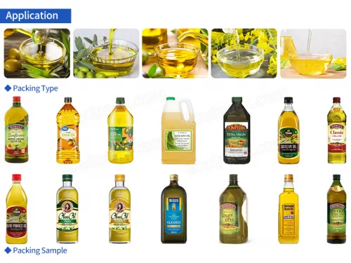 olive oil bottle filling machine