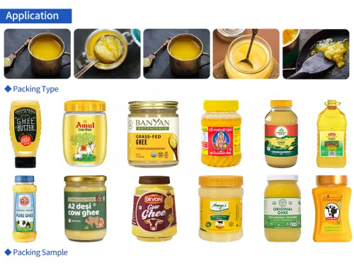 ghee filling machine