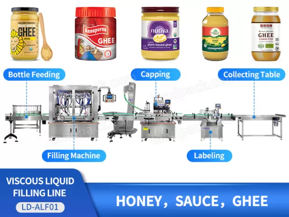 ghee filling machine