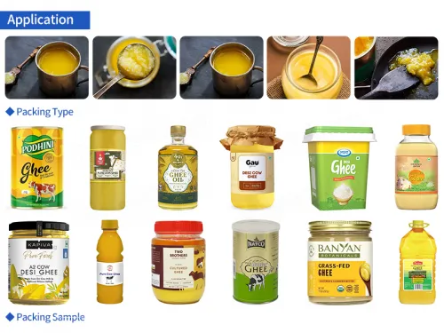 ghee filling machine
