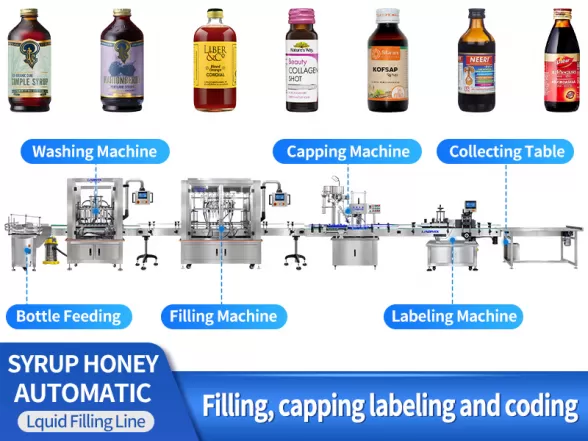 syrup filling machine