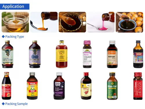 syrup filling machine manufacturers