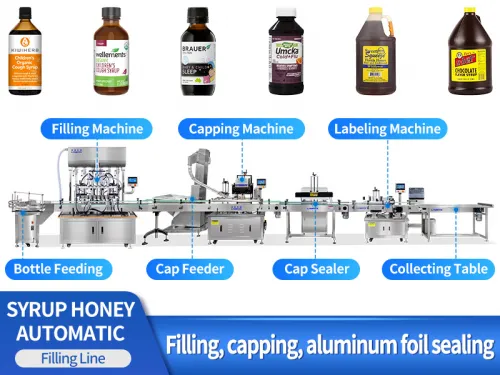 syrup filling machine