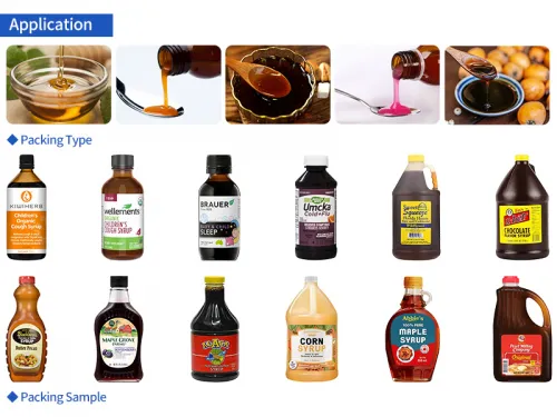 syrup filling machine manufacturers