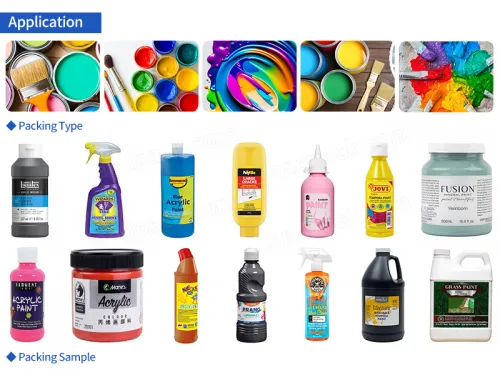 paint can filling machine