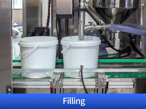 paint tube filling machine