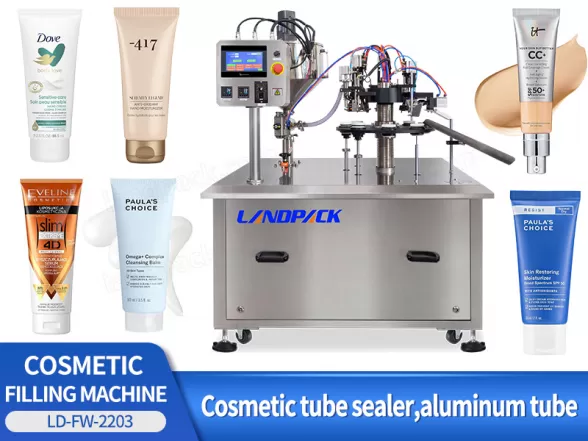 cosmetic cream filling machine