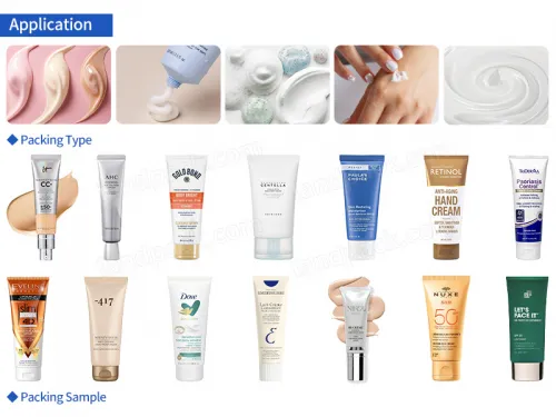 cream lotion filling machine