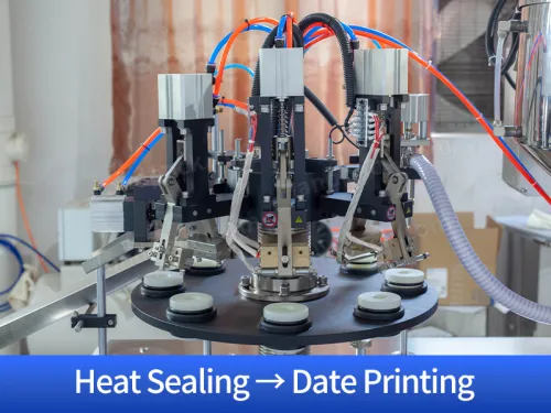 tube filling and sealing machine