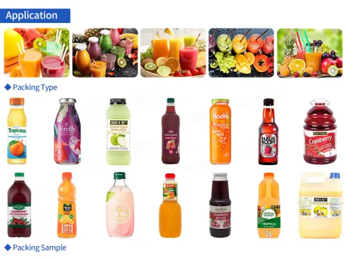 mango juice filling machine
