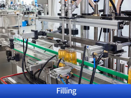 2 nozzle juice filling machine