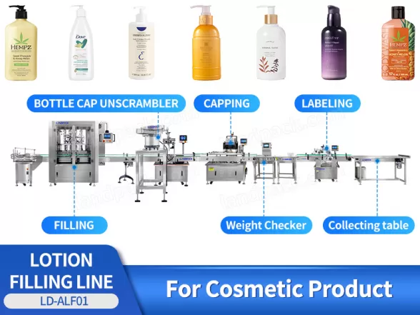 cosmetic cream filling machine