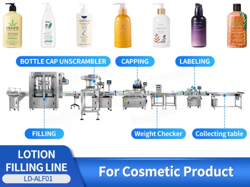 cosmetic cream filling machine